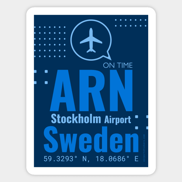 ARN Stockholm Sticker by Woohoo